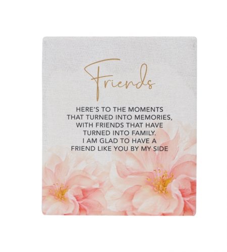 Friends Verse Plaque