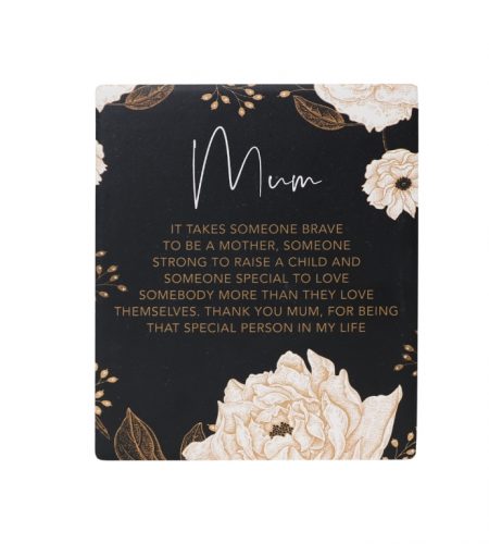 Mum Verse Plaque