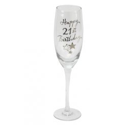Birthday Champagne Flute - 21st Birthday