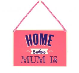 Home is where Mum is
