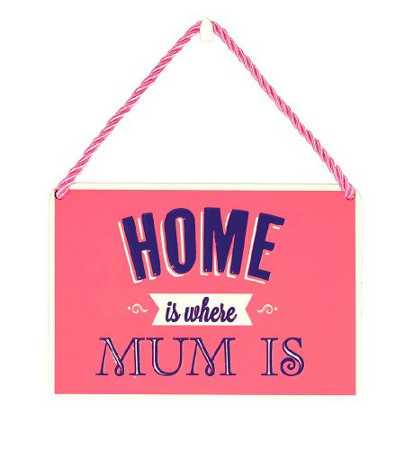 Home is where Mum is