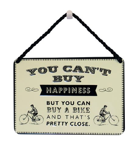 Bike Happiness Plaque