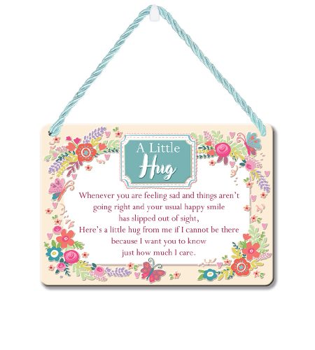 Hug Plaque