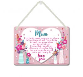 Mum Plaque
