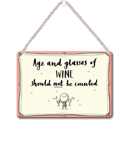 Wine Plaque