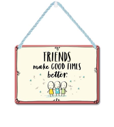 friends plaque
