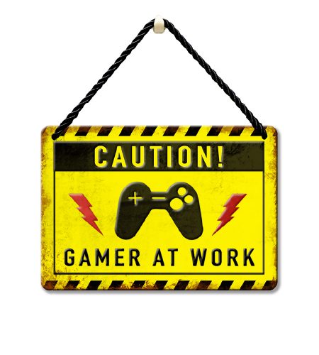 Gamer at Work