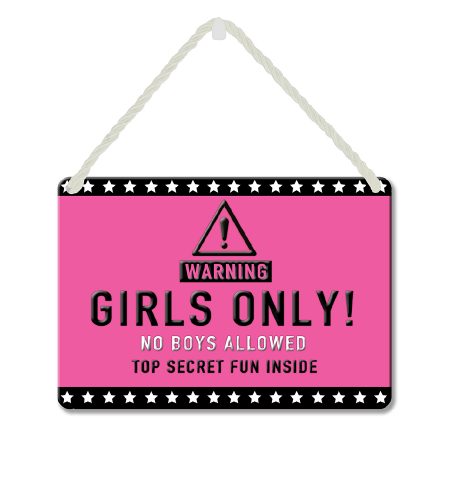 Girls Only Sign