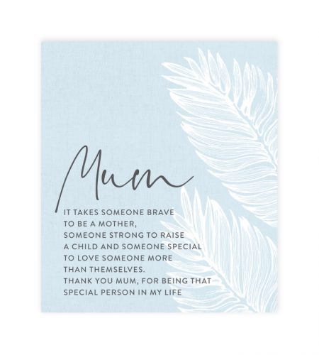 Mum Tranquil Plaque