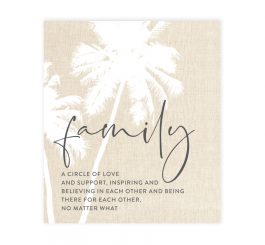 Family Tranquil Plaque