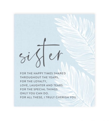 Sister Tranquil Plaque