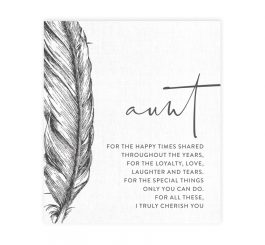 Aunt Tranquil Plaque