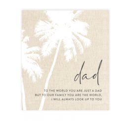 Dad Tranquil Plaque