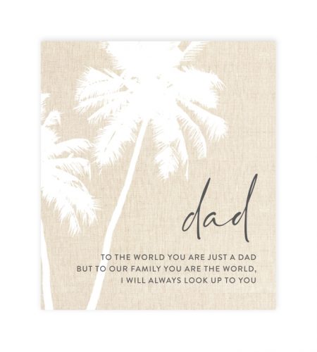 Dad Tranquil Plaque