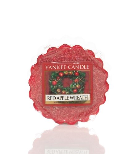 Wax Melt Tart Red Apple Wreath