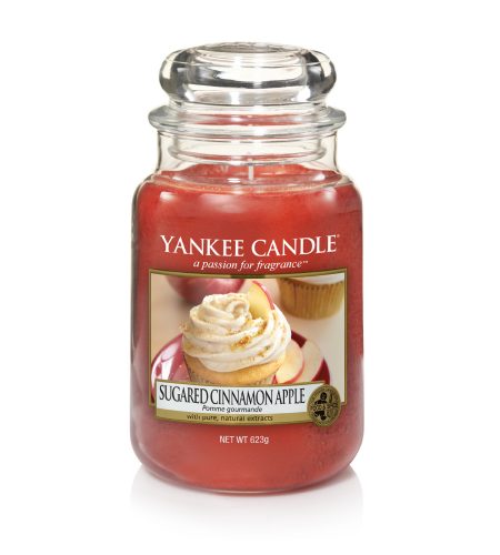 Yankee Candle Large Jar Sugared Cinnamon Apple - Image 3
