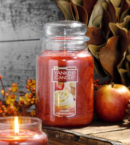 Yankee Candle Large Jar Sugared Cinnamon Apple