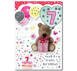 7th Birthday Card