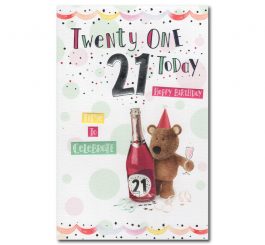 21st Birthday Card