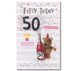 50th Birthday Card