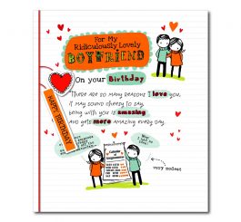 Boyfriend Birthday Card