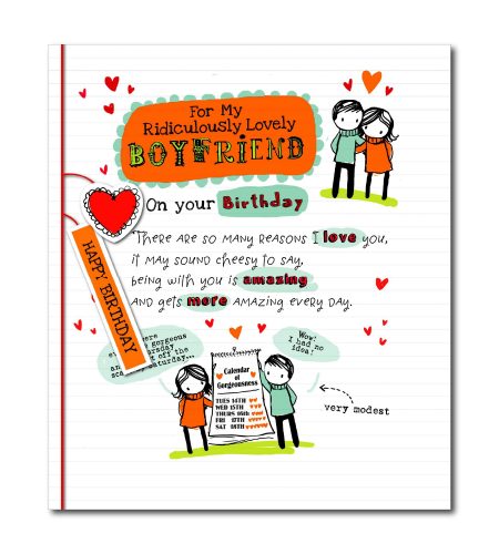 Boyfriend Birthday Card