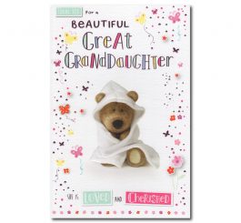 Great Granddaughter Birth Card