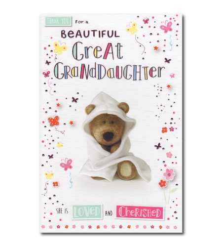 Great Granddaughter Birth Card