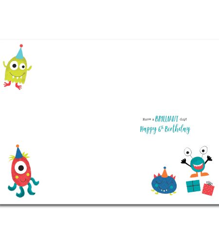 6th Birthday Card - Image 2