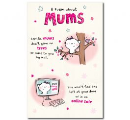 Mum's Poem Mother's Day Card
