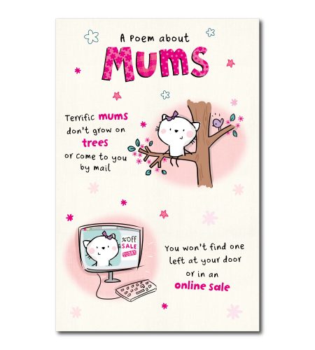 Mum's Poem Mother's Day Card