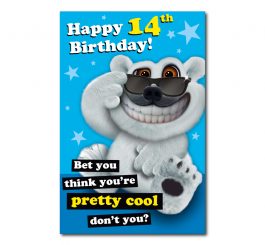 14th Birthday Card