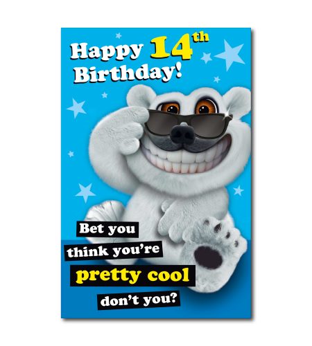 14th Birthday Card