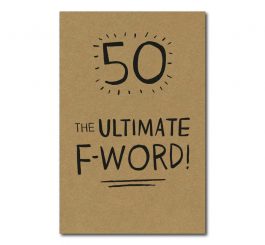 50th Birthday Card