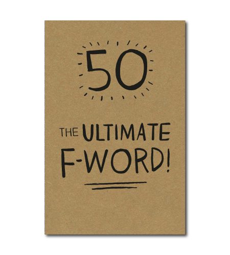50th Birthday Card