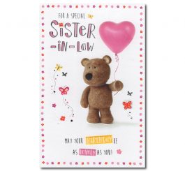 Sister In Law Birthday Card