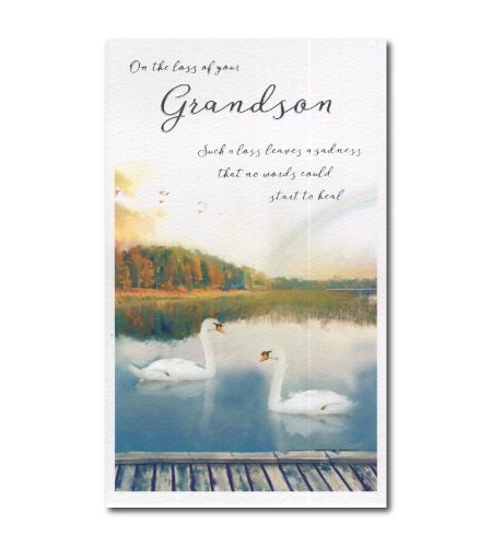 Loss of Grandson Sympathy Card