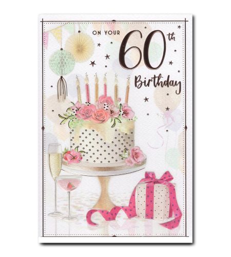 60th Birthday Card