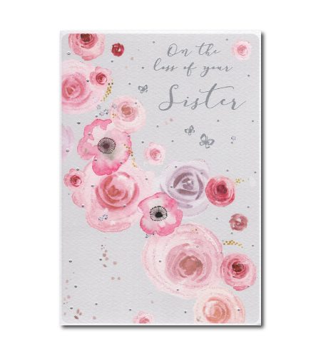 Loss of Sister Sympathy Card