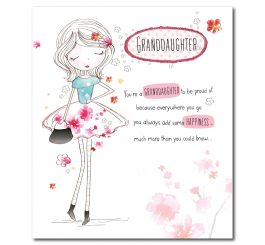 Granddaughter Birthday Card