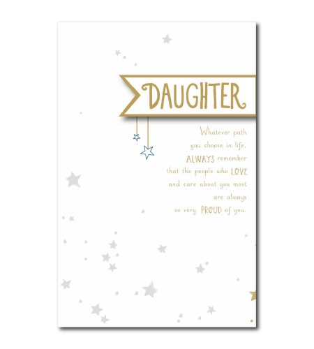 Daughter Birthday Card