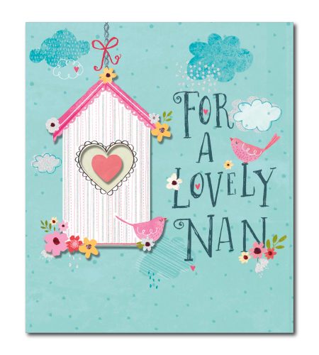 Lovely Nan Birthday Card
