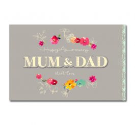 Mum & Dad Anniversary Card
