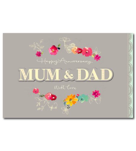 Mum & Dad Anniversary Card