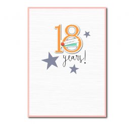 18th Birthday Card