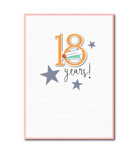18th Birthday Card