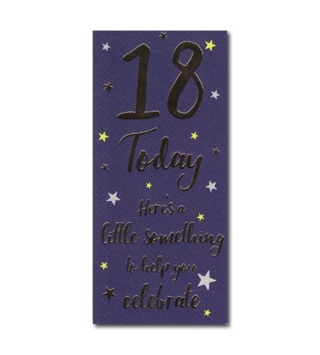 18th Birthday Money Card