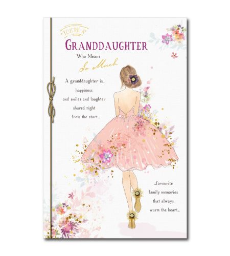 Granddaughter Birthday Card