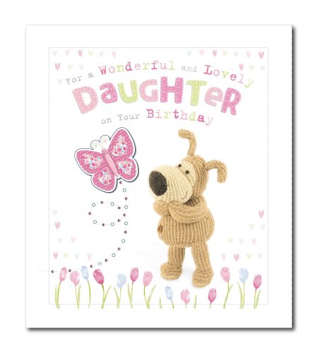 Wonderful Daughter Boxed Birthday Card