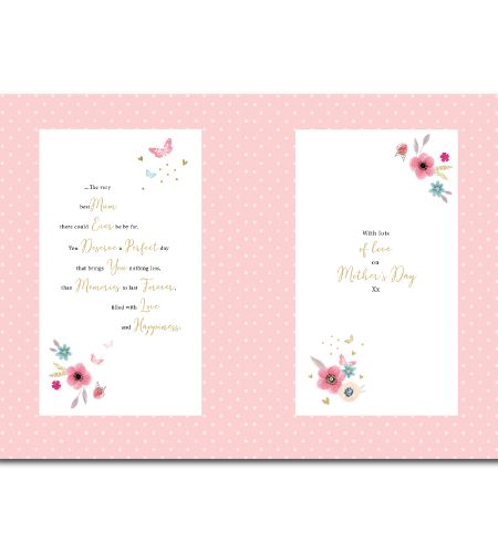Wife & Mum Mother's Day Card - Image 3